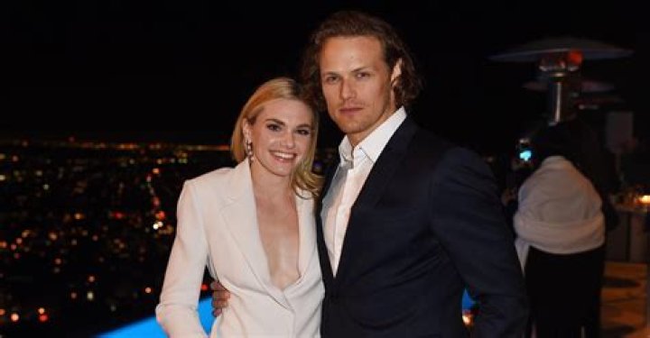 Sam Heughan and MacKenzie Mauzy Cute Pictures POPSUGAR Celebrity