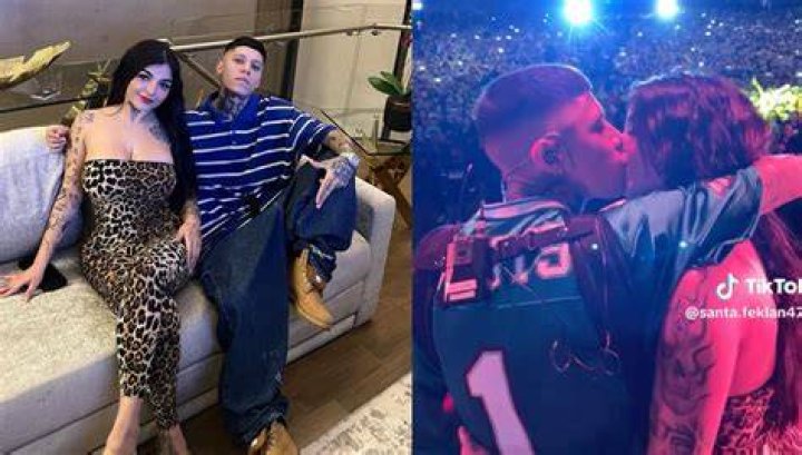 Santa Fe Klan y Karely Ruiz presumen el lado m&aacute;s &iacute;ntimo de su relaci&oacute;n