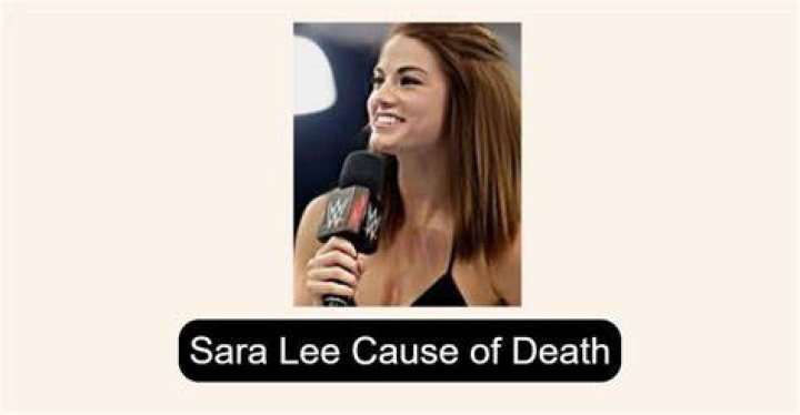 Sara Lee Dead, Cause of Death, Funeral, WWE Tough Enough Winner Sara