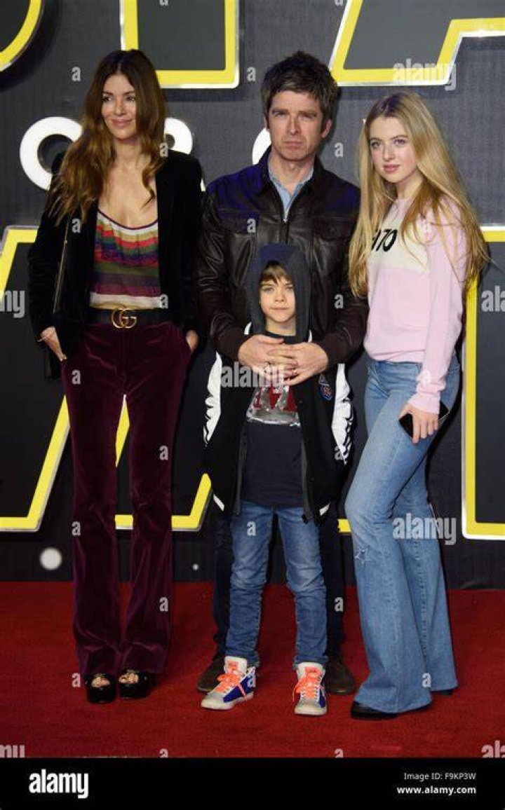 Sara Macdonald, Noel Gallagher, Anais Gallagher und Donovan Gallagher