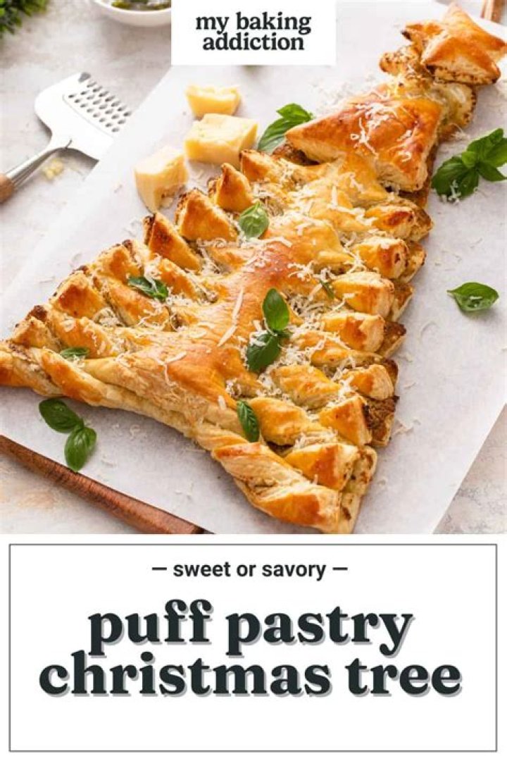 Savory Palm Tree cookies puff pastry, pesto, goat cheese, sun dried