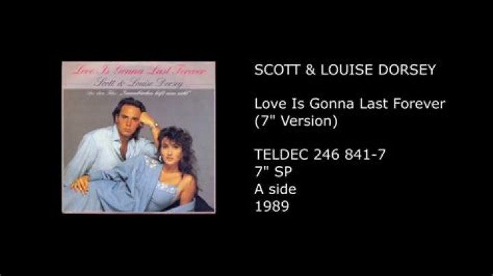 Scott & Louise Dorsey Love is gonna last forever [HD/HQ] YouTube