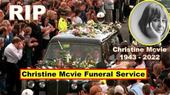 See Christine McVie funeral pictures