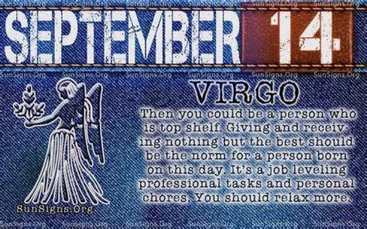 September 14 Zodiac Horoscope Birthday Personality