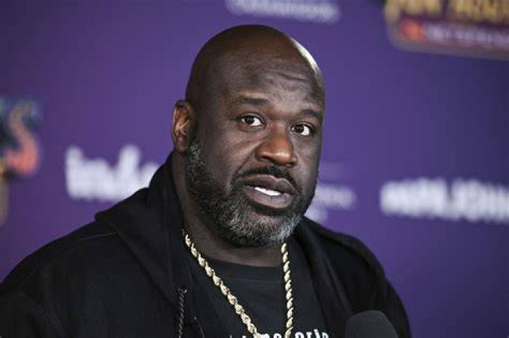 Shaquille O'Neal with his brother Jamal Harrison Celebrities InfoSeeMedia