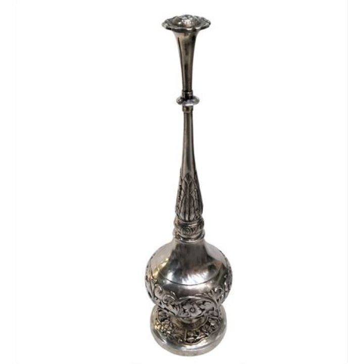 silver & gold rosewater sprinkler 1700 Perfume bottle art, Beautiful