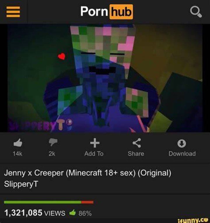 Slipperyt Minecraft Jenny Creeper