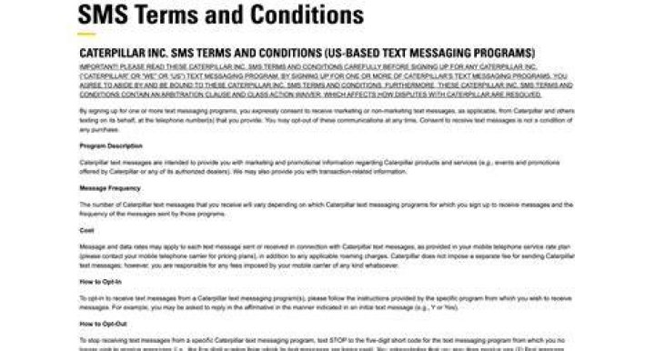 SMS Terms and Conditions Washville Car Wash Site