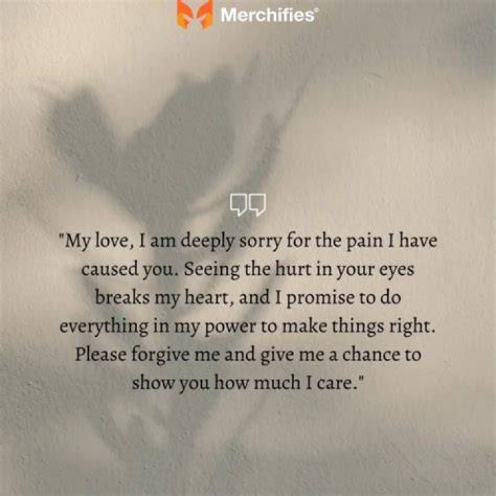 Sorry Quotes For Her Sincere Apology Picture Messages Zitations