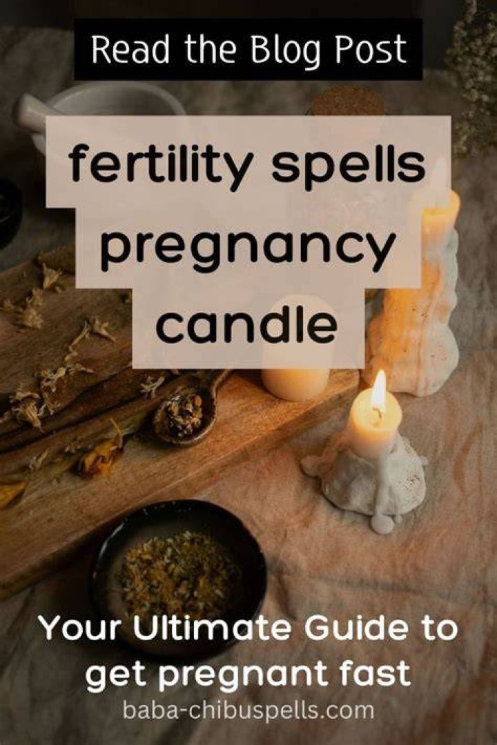 Spell for fertility Fertility Candle, Fertility Prayer, Fertility