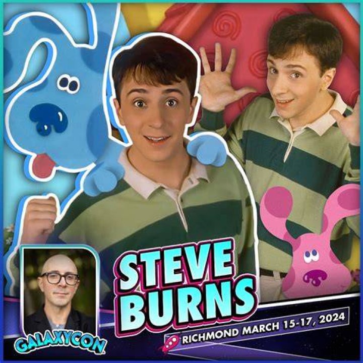 Steve Burns at GalaxyCon Richmond All 3 Days