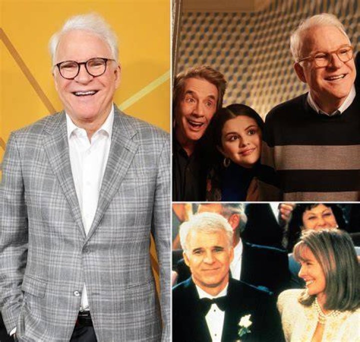 Steve Martin, 71, steps out with wife Anne, 44, and daughter, three
