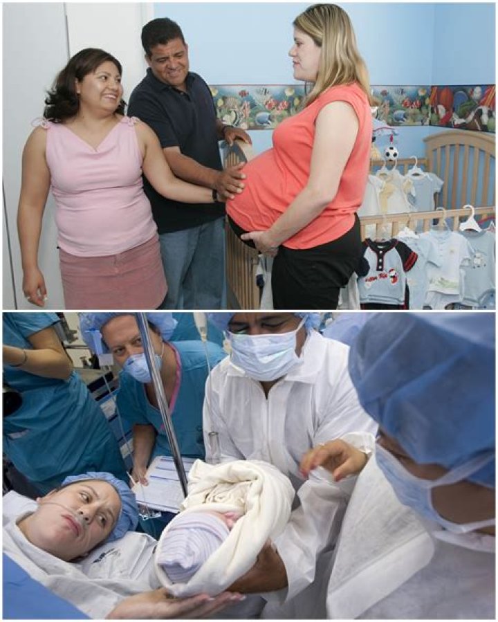 Surrogate Gives Birth to Rare Triplets for Two Grateful Dads