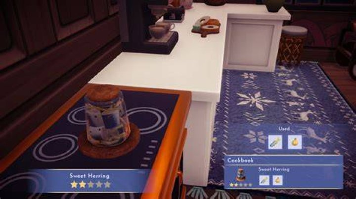 Sweet Herring in Disney Dreamlight Valley, How to Make Sweet Herring in