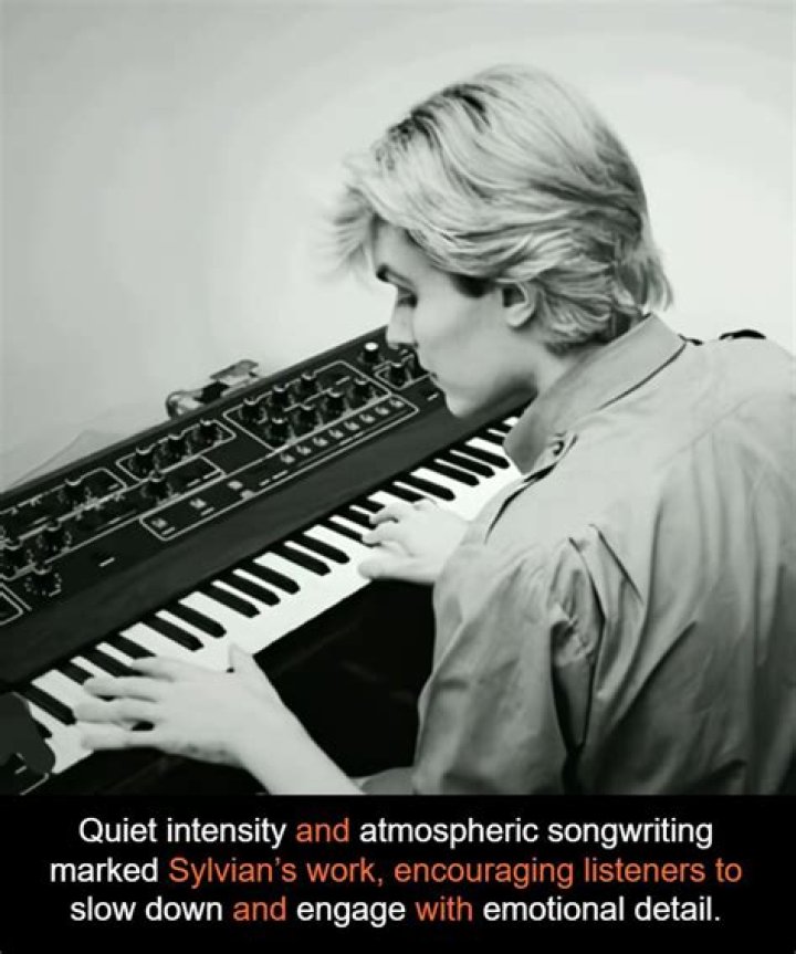 Sylvian with one of his daughters. (Ameera, most likely.) Pretty Men