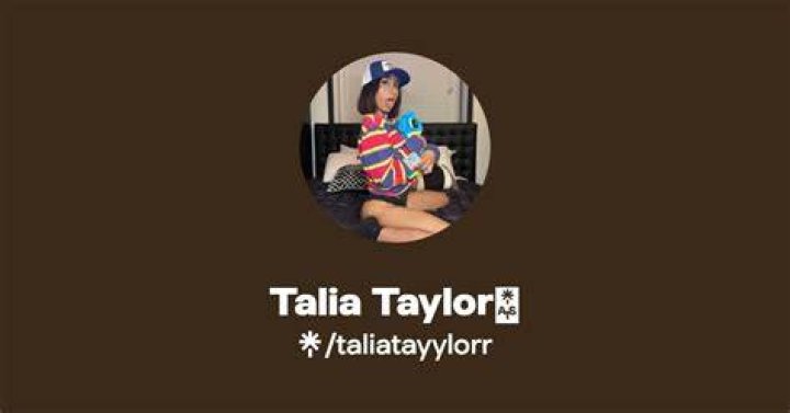TALIA TAYLOR LEAKS 20 r/Celebrity_girls8
