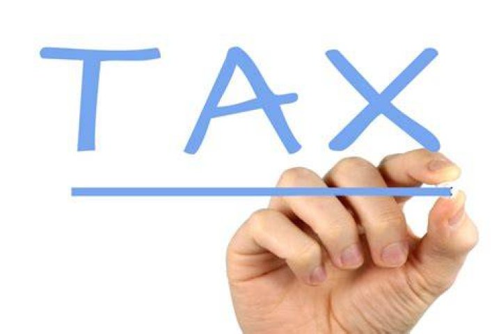 Tax Handwriting image