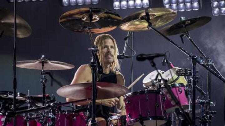 Taylor Hawkins' son Oliver Shane plays drums during Foo Fighters