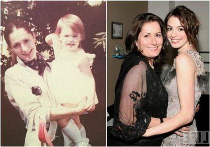 Teen turned Adult Star Anne Hathaway and her family