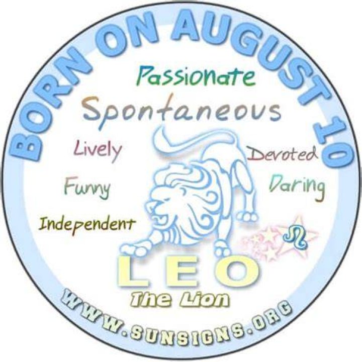 The 10 August birthday horoscope profile shows you are very independent.