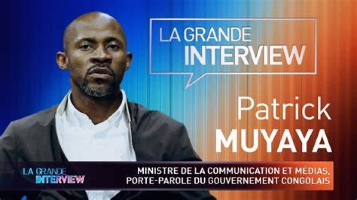 The Interview Patrick Muyaya, Minister of DR Congo "Mo&iuml;se Katumbi