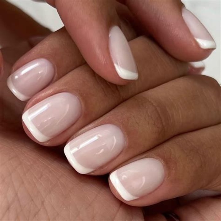 The Milky French Is The New "It" Manicure of the Season Bangstyle