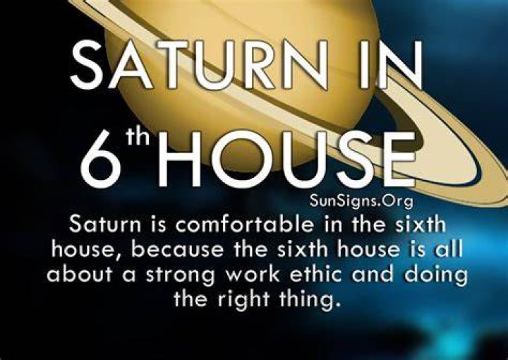 The Saturn In 6th House