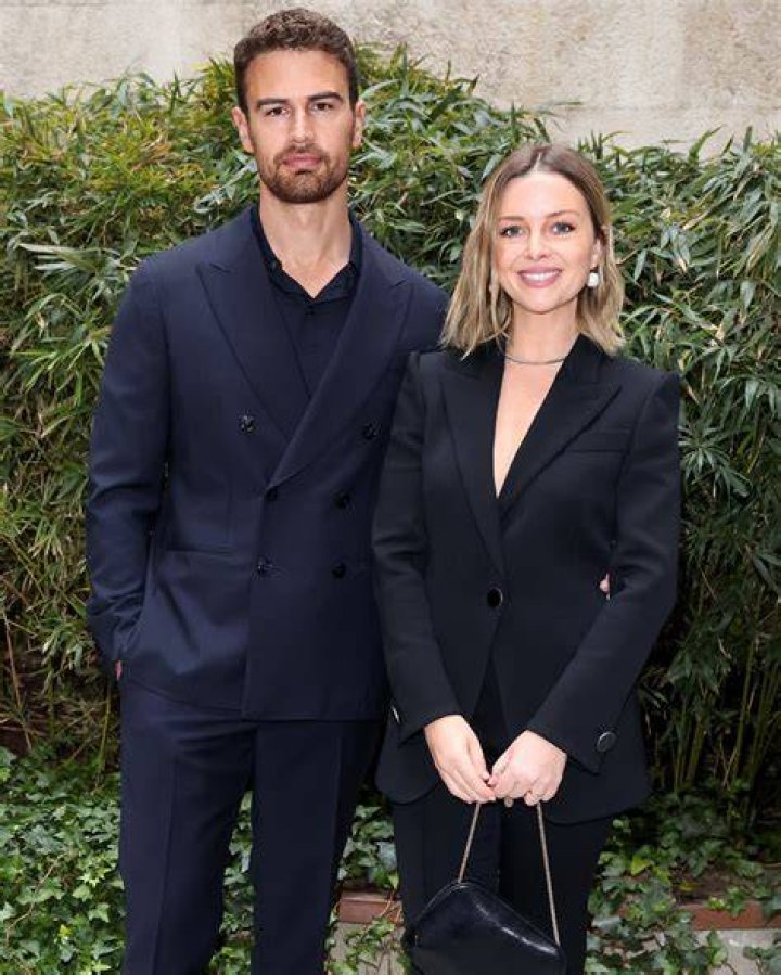 Theo James and wife Ruth Kearney put on a sophisticated display at the