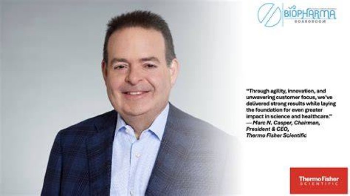 Thermo Fisher CEO Marc Casper got 59M in compensation, stock value in