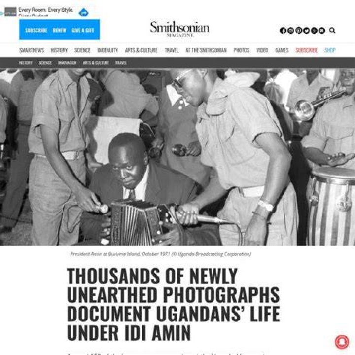 Thousands of Newly Unearthed Photographs Document Ugandans’ Life Under