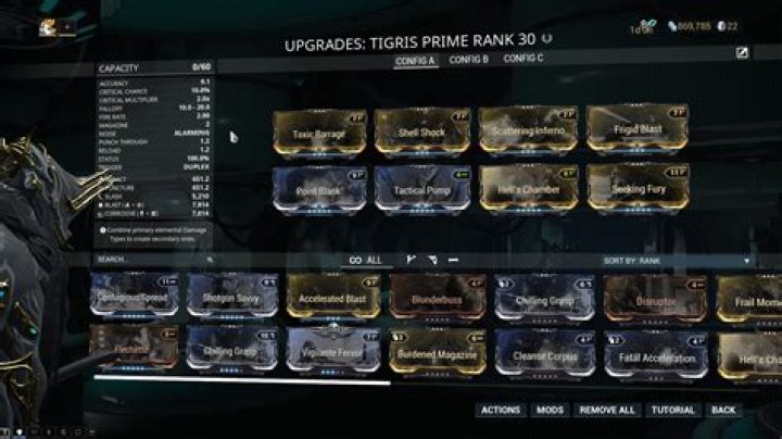 Tigris Prime Build 2023 Guide
