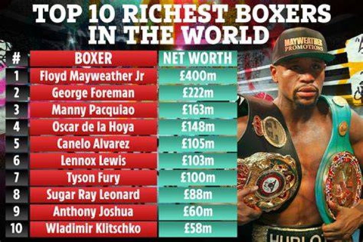 Top 10 Richest Boxers in The World 2017 International Boxers FITPASS