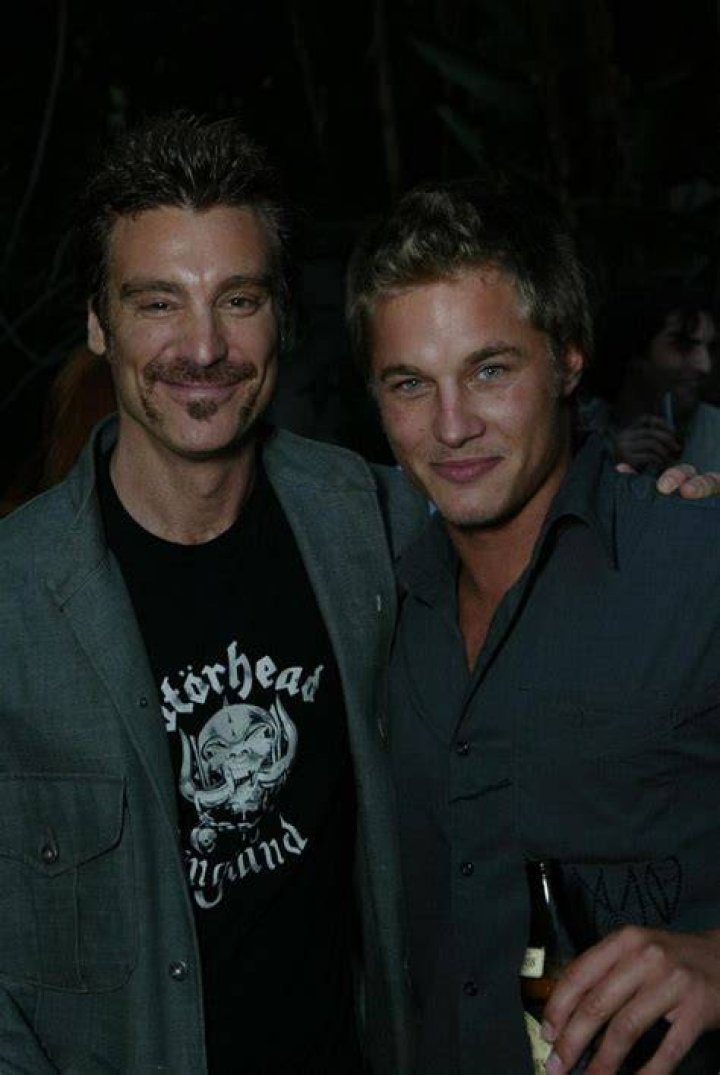 Travis with Michael T. Weiss (The Pretender)