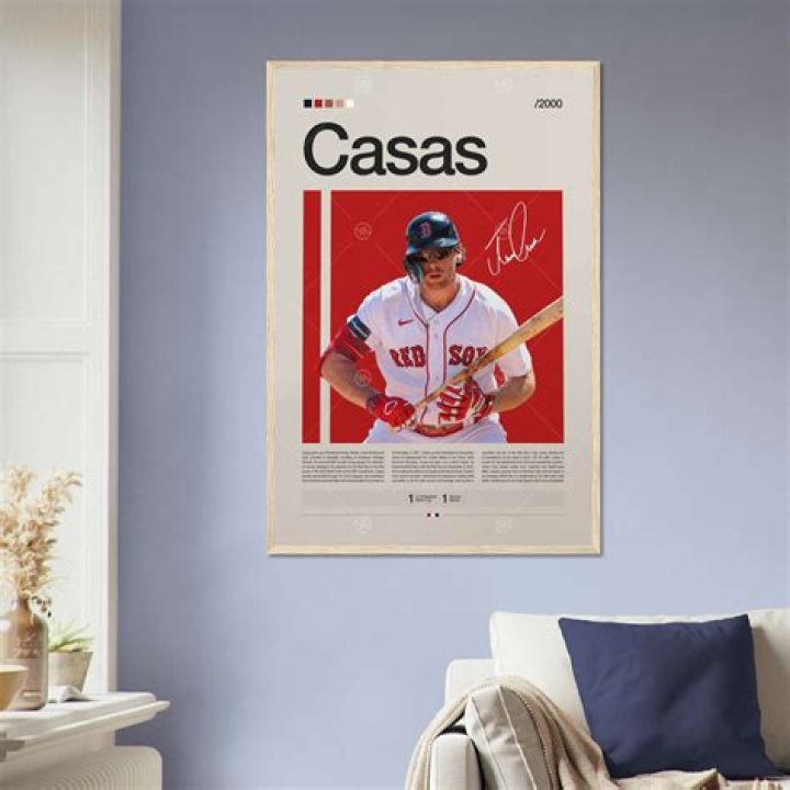 Triston Casas Baseball Player Paint By Numbers NumPaints Paint by