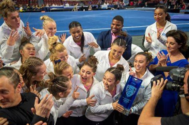 UCLA gymnastics holds off Utah for second straight Pac12 championship