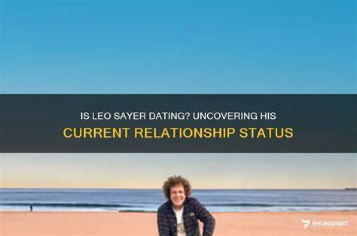 Uncovering His Relationship Status And Partner