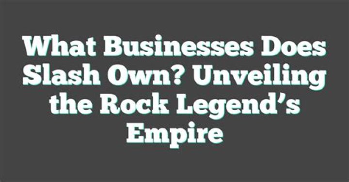 Unveiling The Earnings Of A Rock Legend