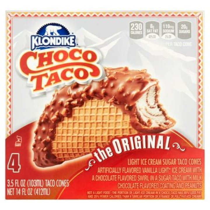 UPC 075856074055 Choco Taco Ice Cream Sugar Taco Cones 14 FL OZ BOX
