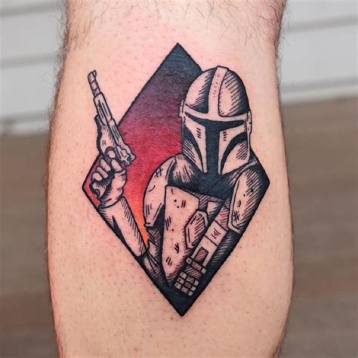 [UPDATED] 30 Edgy Mandalorian Tattoo Designs Mandalorian tattoo, Geek