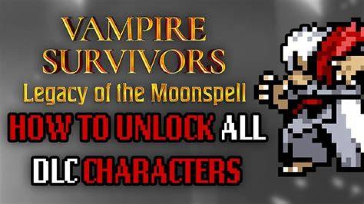 Vampire Survivors How to Unlock Legacy of the Moonspell DLC Content
