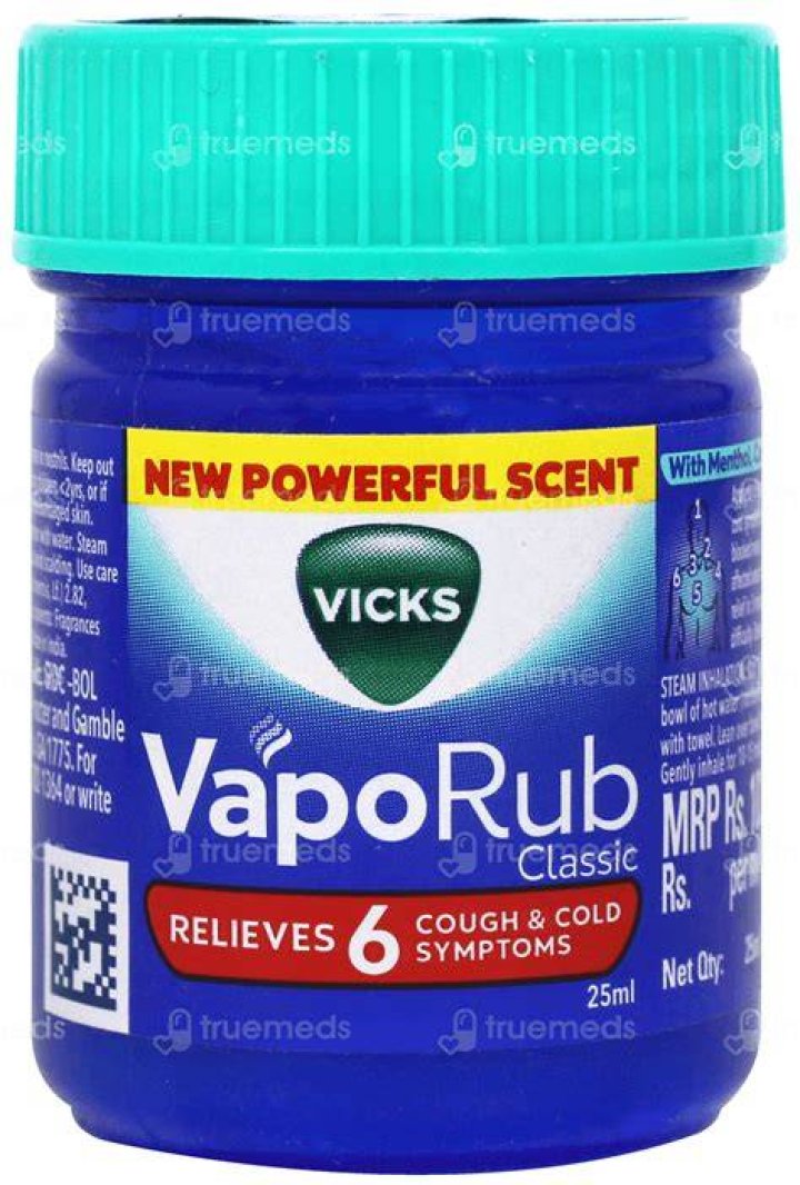 Vicks Vaporub 25 ML Uses, Side Effects, Dosage, Price Truemeds