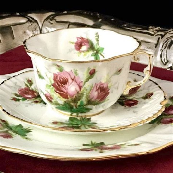 Vintage Hammersley Tea Set Rose