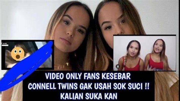 Viral the connel twins video onlyfans kesebar di twitter perkara 1nc