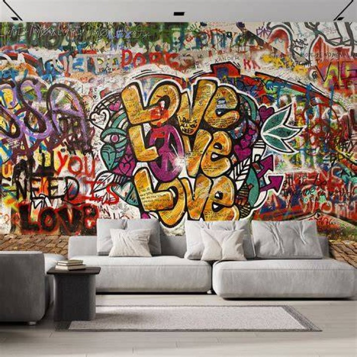 Wall sticker graffiti street life sticker bundle TenStickers