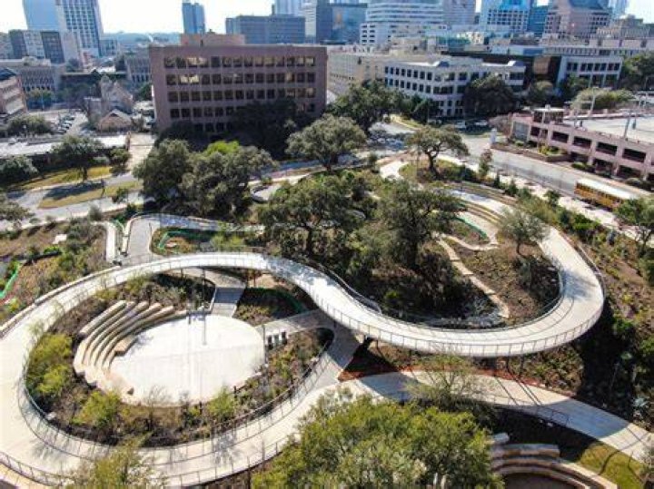 Waterloo Park opens in downtown Austin this August, and it looks
