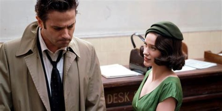 When Midge and Lenny had sex Rachel Brosnahan and Luke Kirby on their