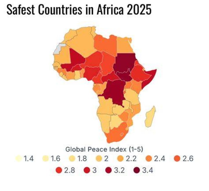Which Are The Safest Countries In Africa