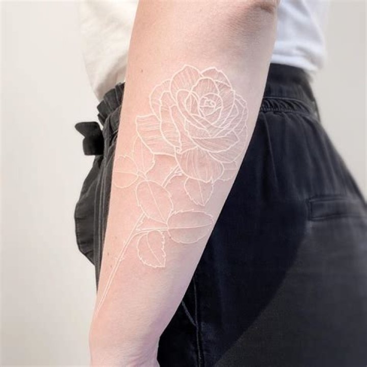 White Tattoo Ink on Black Skin Best Tattoo Ideas Gallery Skin color