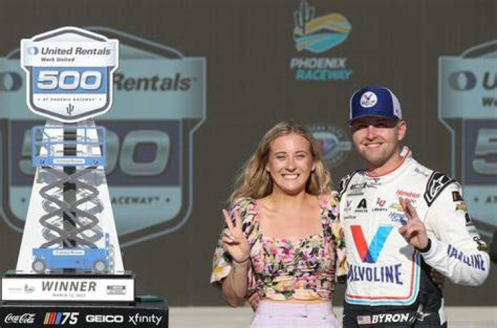 William Byron girlfriend is Erin Blaney. Erin Blaney is an American