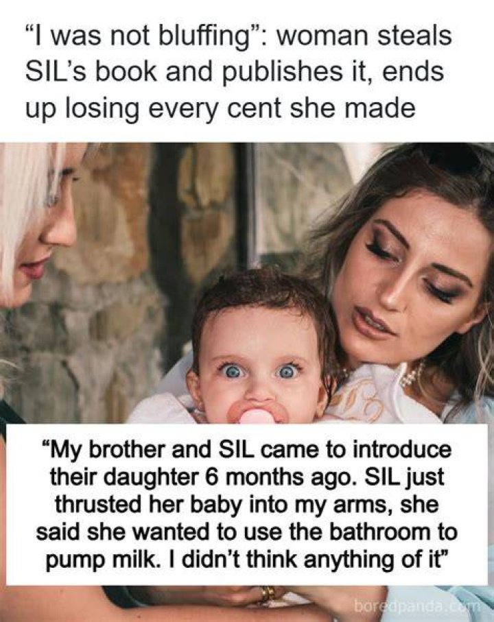 Woman steals pregnant SIL's baby name, family calls her 'childish